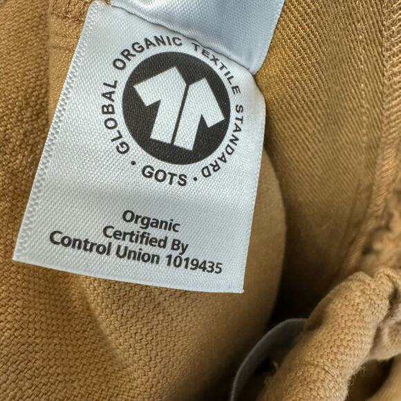 Everlane The Canvas Organic Cotton Pull-On Pant Relaxed Fit Cappuccino - Picture 13 of 13